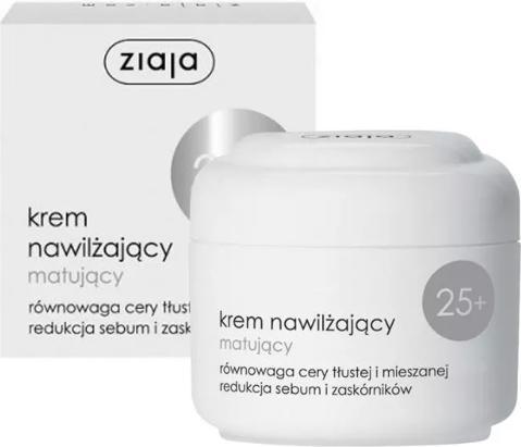 Produktbild Ziaja Face Cream 25+ Moisturizing Mattifying Oily And Mixed Skin 50Ml (50 ml, Tagescreme)
