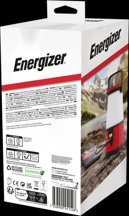 Actual product image Energizer CampinLantern