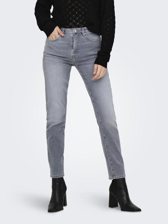 Only ONLEMILY Hohe Taille Gerade geschnitten Jeans Skinny Jeans