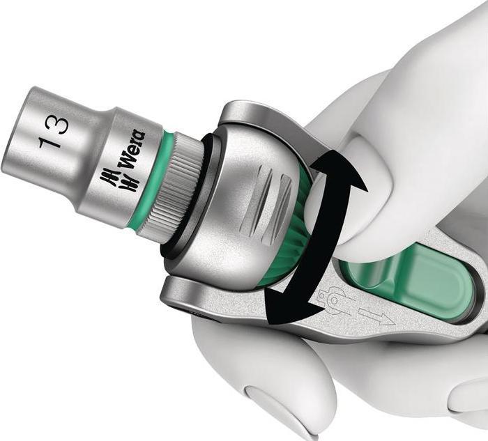 Produktbild Wera 8100 SA 2 Zyklop Speed-Knarrensatz (14 mm, 7 mm, 8 mm, 5 mm, 12 mm, 13 mm, 9 mm, 6 mm, 10  mm, 11 mm, 4 mm)