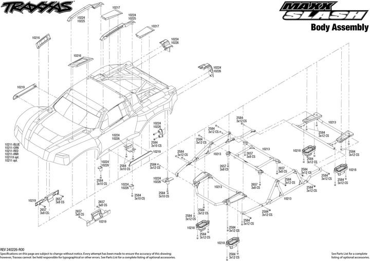Actual product image Traxxas Maxx Slash 1:8 4wd Ep (RTR Ready-to-Run)