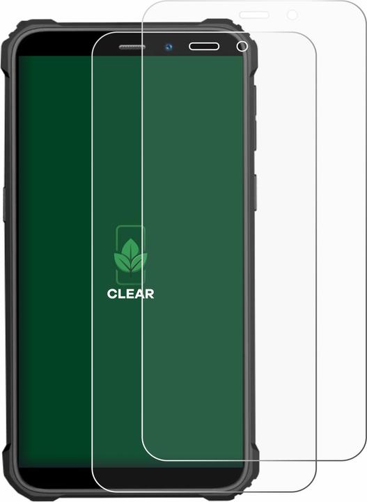 Produktbild ScreenLeaf Schutzfolie nachhaltiger Displayschutz Display Schutz Folie Klar Transparent (2 Stück, LG G2)
