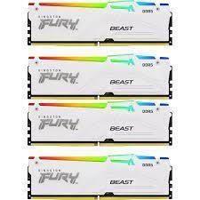 Actual product image Kingston D5128GB 5200-40 Beast RGB wh K4 KFY XMP (4 x 32GB, 5200 MHz, DDR5 RAM, DIMM)