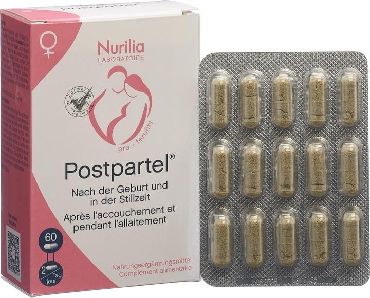 Image du produit Nurilia Postpartel caps (60 pièce(s), Capsules, 66 g)