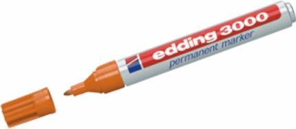 Produktbild Edding Permanent Marker 3000 (Orange, 3 mm, 1 x)
