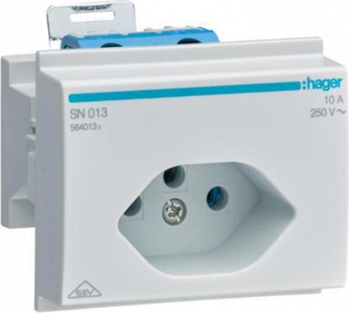 Actual product image Hager DIN Stdo 1xT13 Switzerland