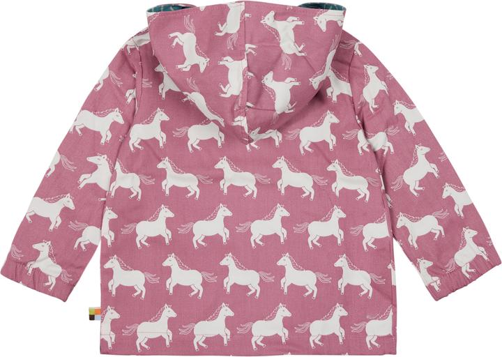 Actual product image loud + proud Kids Outdoor Jacket Grape (86, 92)