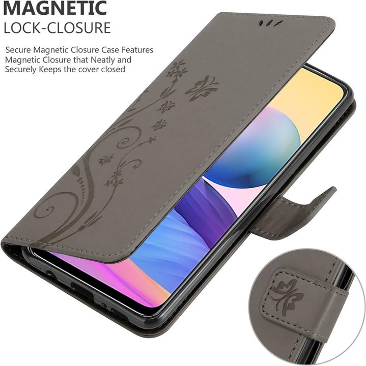 Immagine prodotto Cadorabo Custodia Flower Book (Xiaomi Poco M3 Pro 5G, Xiaomi Redmi Nota 10 5G)