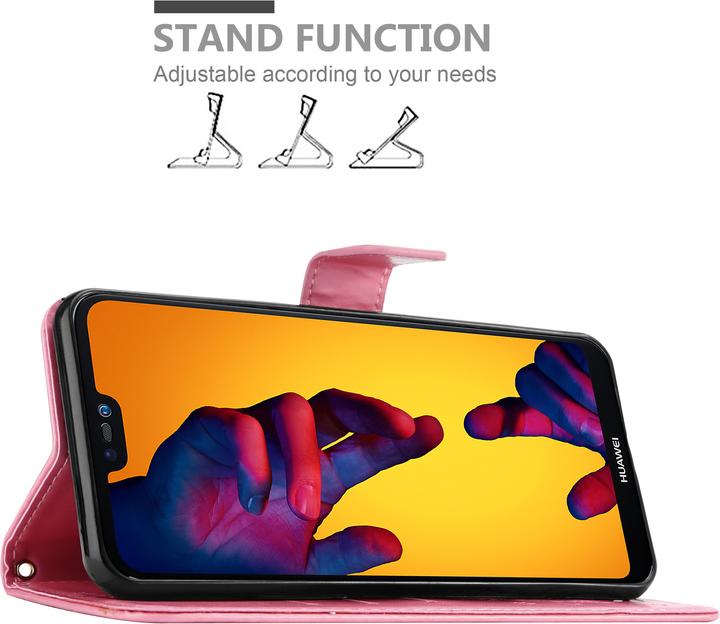 Immagine prodotto Cadorabo Custodia Flower Book (Huawei Nova 3E)