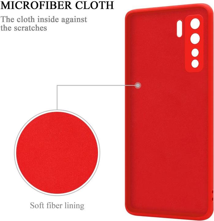 Productafbeelding Cadorabo TPU Vloeibare Ring Silicone Hoesje (Huawei P40 Lite, Huawei Nova 6 SE, Huawei Nova 7i)