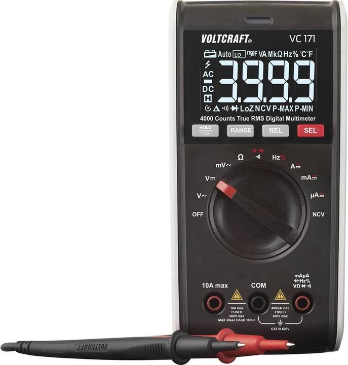 Immagine prodotto Voltcraft Multimetro digitale VC171 (CAT III 600V)