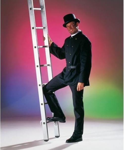 Actual product image Festartikel Müller Chimney sweep costume: jacket, belt, scarf (58, 60)