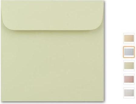 Produktbild Artoz Couverts Floretta quadratisch 5 Stk. light green (Quadrat, 5 x)