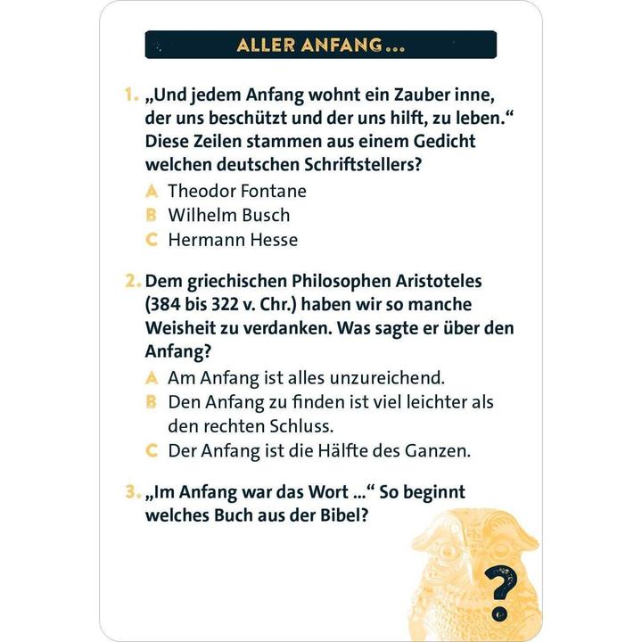Actual product image Classic Quiz General Knowledge (German)