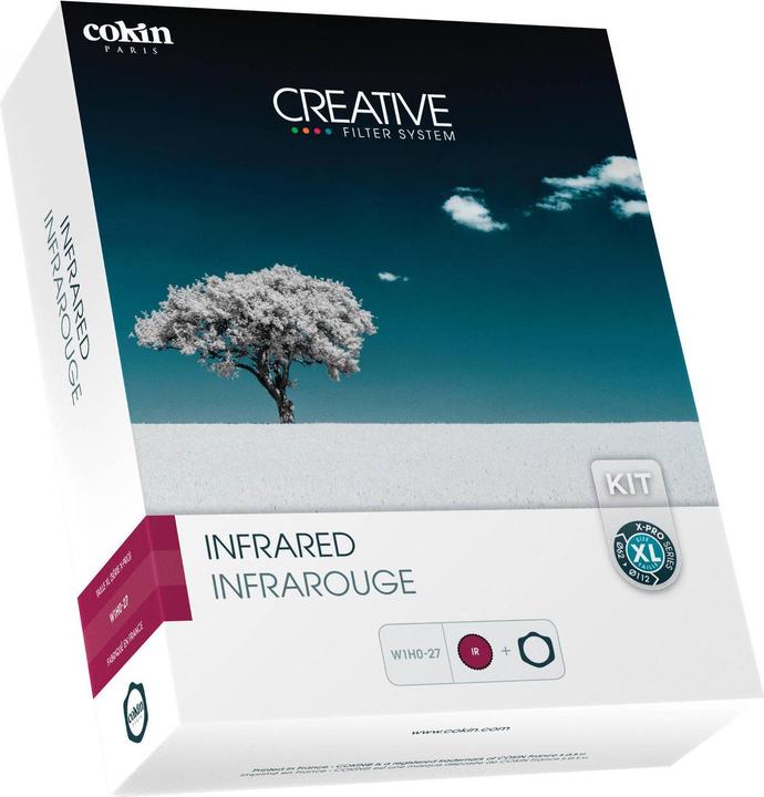 Actual product image Cokin W1H0-27 Infrarot Kit (X) (Infrared-passing filter, Filter adapter, 130 mm)