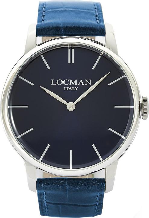 Produktbild Locman Italy Herrenuhr 1960 blau Ref. 0251 (Analoguhr, 41 mm)