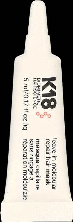 Image du produit K18 Masque capillaire réparateur moléculaire sans rinçage (5 ml)