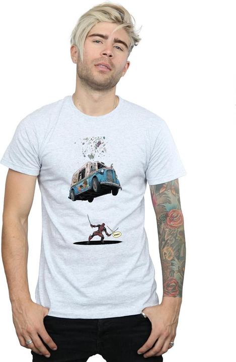 Immagine prodotto Deadpool Ice Cream Maglietta Uomo (XL)