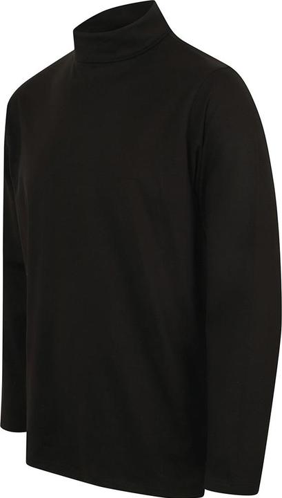 Actual product image Henbury Turtleneck Sweatshirt Long Sleeve High Cotton Content (102, 122)