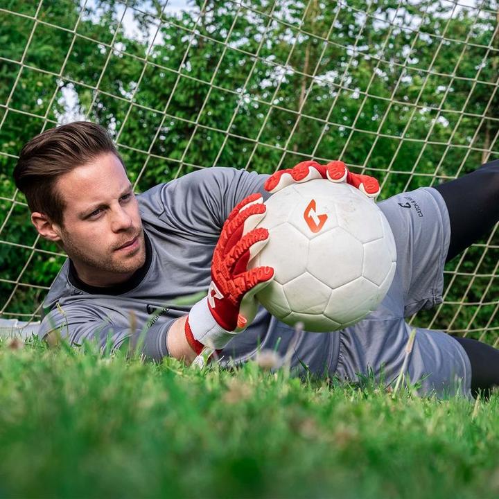 Image du produit Catch & Keep Gants de football Fly Red Soul Gr. 7 Rouge Gardien de but Gants de gardien de but (7)