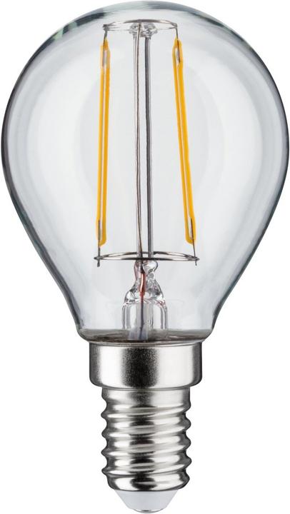 Productafbeelding Paulmann LED Druppel Filament Set van 2 E14 (E14, 2.70 W, 250 lm, 2 x, F)