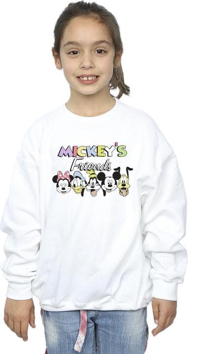 Produktbild Disney Mickey Mouse And Friends Faces Sweatshirt Mädchen (128)