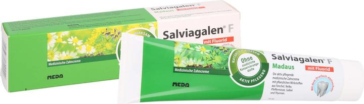 Produktbild Meda Pharma Salviagalen F Madaus Zahncreme mit Fluorid, 75 ml Zahncreme (75 ml)