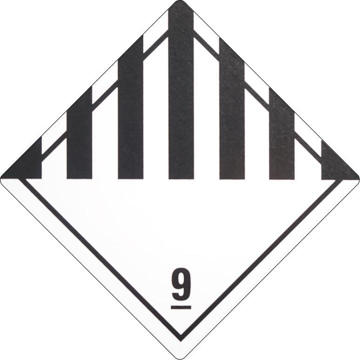 Actual product image No Name Dangerous goods labels, Square