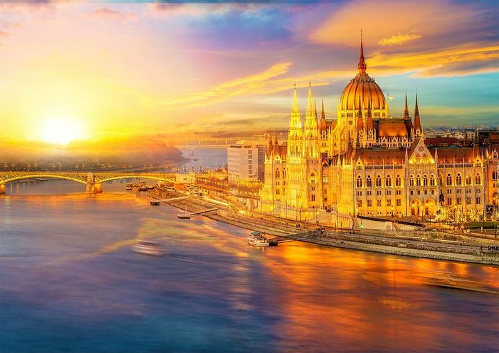 Image du produit Enjoy Puzzle ENJOY-1362 - Parlement hongrois au coucher du soleil, Budapest, puzzle, 1000 pièces (1000 pièces)