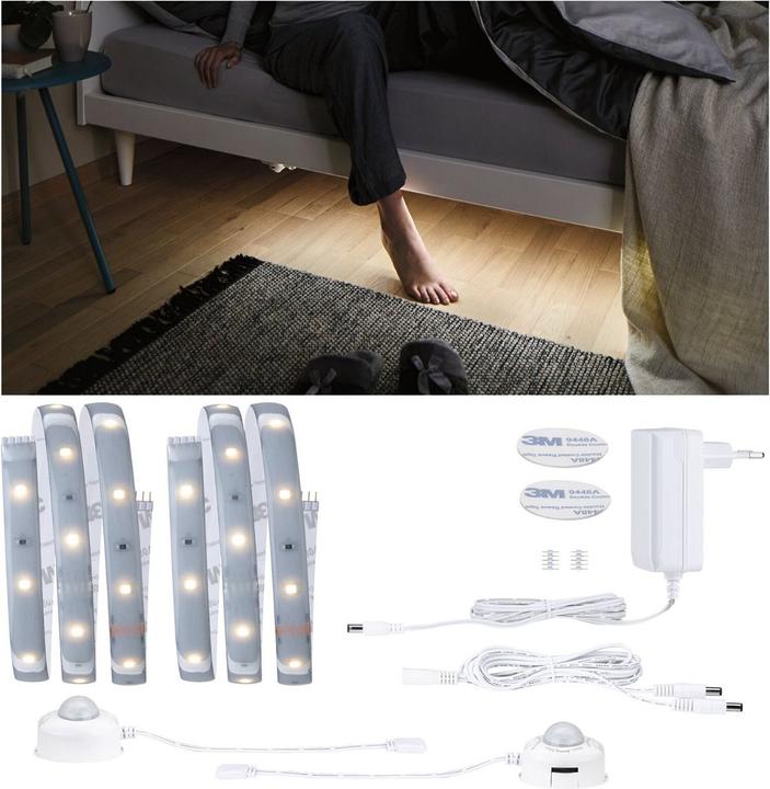 Produktbild Paulmann MaxLED 250 Night Comfort Set (Warmweiss, 200 cm, Indoor)