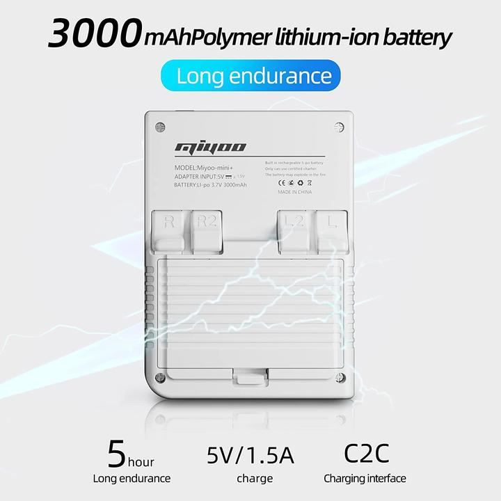 Produktbild Miyoo Mini Plus Retro Gaming Konsole mit 128GB inkl. 28000 vorinstallierten Games