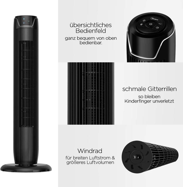 Produktbild Midea Turmventilator FZ10-17JR (62 dB)