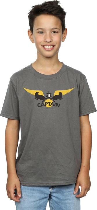 Actual product image Boys Hufflepuff Captain T-Shirt (140, 146)