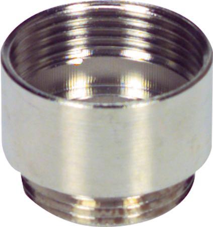 Actual product image Jacob Raising with O-ring External thread M20 Internal thread PG16 Brass