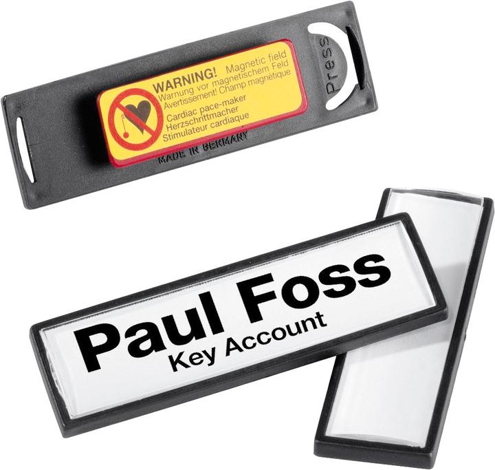 Image du produit Durable Badges nominatifs Clip-Card