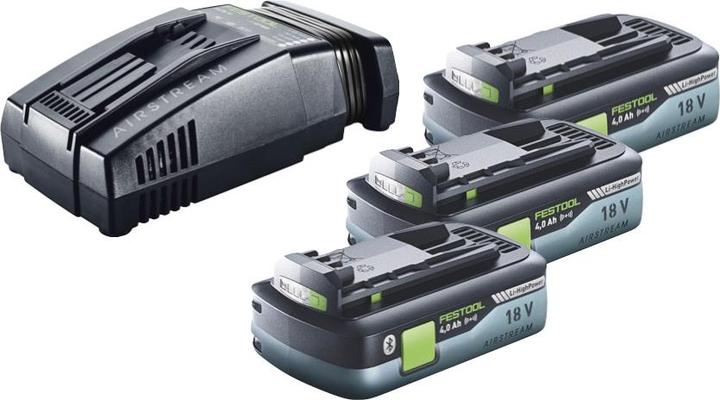 Actual product image Festool Energy set 3x BP 18 Li 4.0 Ah HPC-ASI battery pack 18V 4.0 Ah HighPower ( 3x 205034 ) + SCA 16