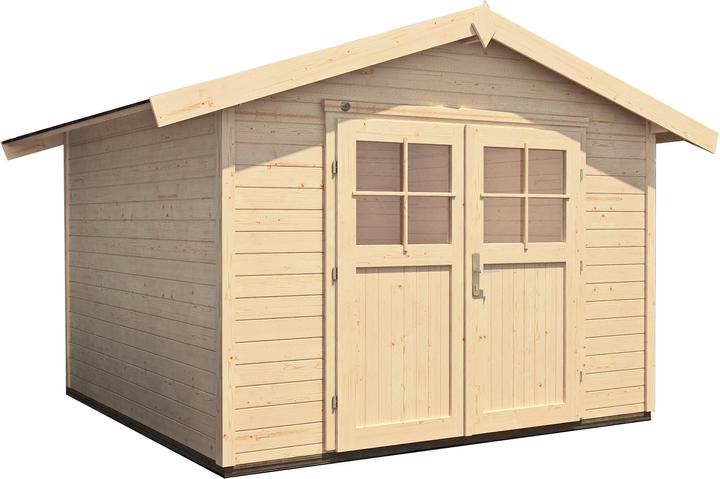 Actual product image Weka Holzbau Attachment shed for classic plug-in system size 1, 28 mm