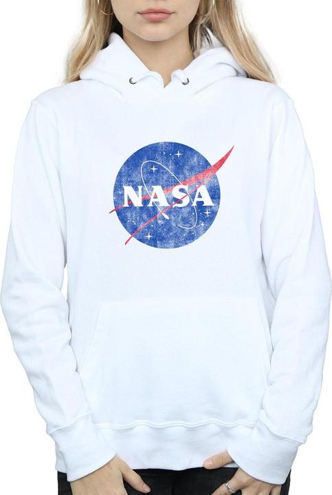 Actual product image Nasa Womens/Ladies Insignia Distressed Hoodie (L)