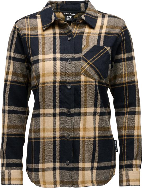 khaki-black plaid