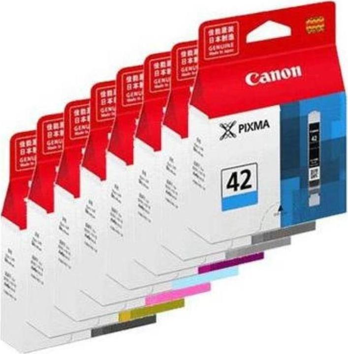 Actual product image Canon Cli-42 (M, FC, GY, LGY, C, Y, PC, PM)