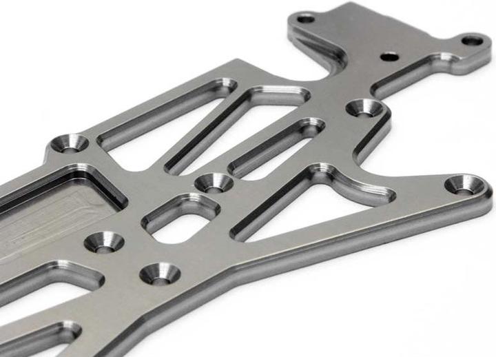 Produktbild HB Racing Chassis Aluminium (Gunmetal) - Minizilla
