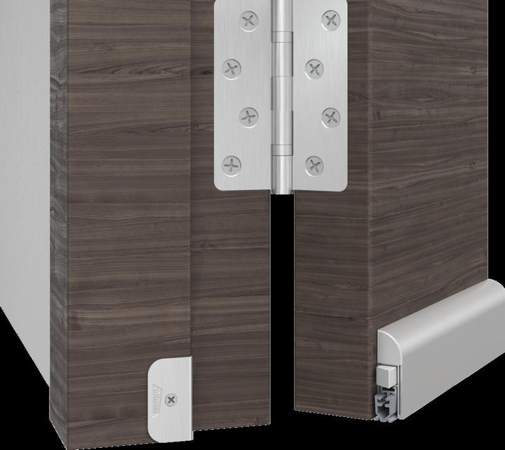 Immagine prodotto Athmer Guarnizione Wind-Ex 1-310 1 lato lunghezza 860 mm alluminio anodizzato argento