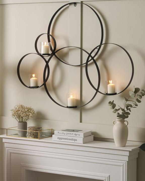 Immagine prodotto Beliani Applique in metallo 80 cm nero BURU