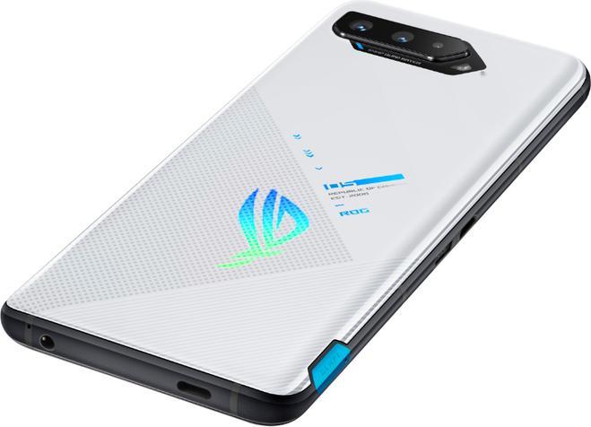 Actual product image ASUS ROG Phone 5 (16GB) (256 GB, Storm White, 6.78", Dual SIM, 64 Mpx, 5G)