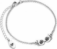 Actual product image Carat Harry Potter Sterling Silver Luna Specs Charm Bracelet