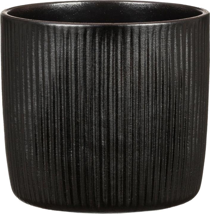 Actual product image Scheurich Flowerpot Ebano 16 cm, Black (17.60 cm)