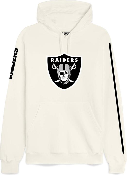 Immagine prodotto Recovered Felpa con cappuccio in pile Re:covered - NFL Las Vegas Raiders ecru - 3XL (3XL)