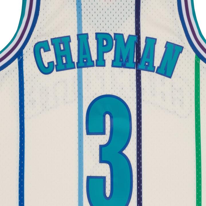 Produktbild Mitchell & Ness Swingman Jersey Charlotte Hornets OFF-WHITE Rex Chapman - L (L)