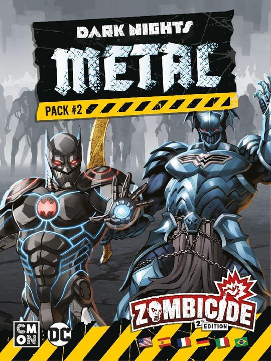 Actual product image Cmon CMND1226 - Zombicide 2nd Edition - Batman Dark Nights Metal Pack #2, age 14+ (expansion) (German)