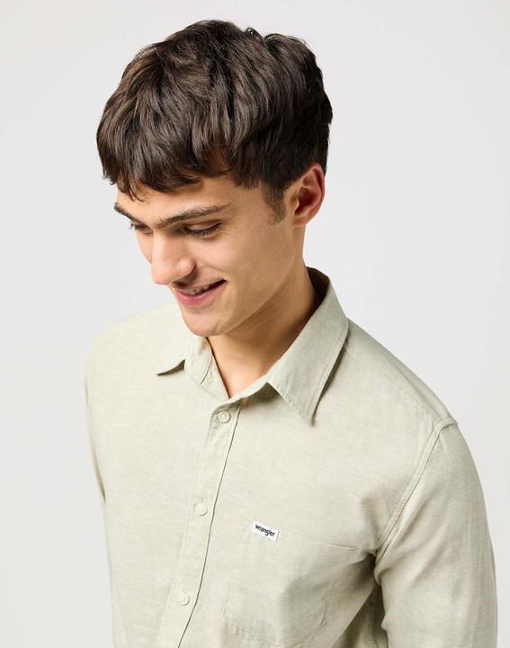 Immagine prodotto Wrangler Leinenhemd 1 Pkt Shirt (XL)